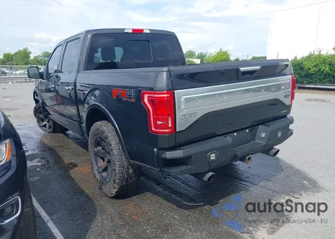 2015 Ford F-150 Platinum z USA, uszkodzony, nr VIN 1FTEW1EF5FFB37738